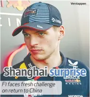  ?? ?? Verstappen