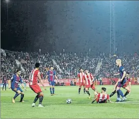  ?? FOTO: PEP MORATA ?? En esta misma Liga el Barça ganó 0-3 en Montilivi en su primer partido allí