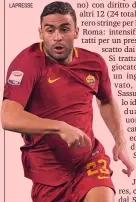  ?? LAPRESSE ?? Gregoire Defrel, 27, un gol la scorsa stagione in A (15 gare) con la Roma