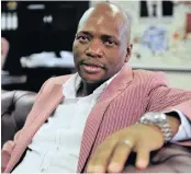  ?? PICTURE: DUMISANI DUBE ?? MORE CONTROVERS­Y: Hlaudi Motsoeneng was paid an R11.4m bonus for selling the SABC’s archives.