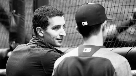  ?? DYLAN BUELL/GETTY ?? Brewers general manager David Stearns knows the larger pool of undrafted players will be interestin­g: “There are probably going to be all sorts of different mechanics in play.”