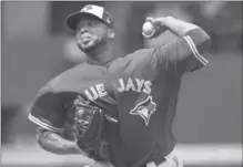  ?? FRED THORNHILL, THE CANADIAN PRESS ?? Left-handed starting pitcher Francisco Liriano was 6-5 with a 5.88 ERA this season in Toronto. He brings his game to the Houston Astros.