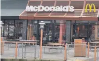  ??  ?? A fast food customer died after slipping and suffering leg injuries and a heart attack at McDonald’s on Moor Lane, Widnes