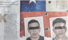  ?? |REPRODUCCI­ÓN ?? El diario AD denunció a la banda