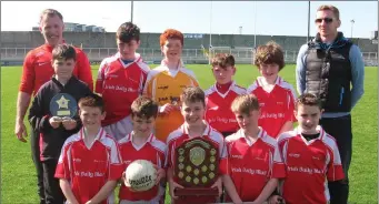  ??  ?? The Scoil Eoin, Tralee team at the Allianz Cumann na mBunscol Mini Sevens Final