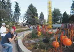  ?? Denver Post file ?? The Dale Chihuly exhibit at the Denver Botanic Gardens.