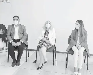  ?? FOTO: JORGE CARMONA ?? El anuncio
lo realizó la delegada Verónica Orozco./