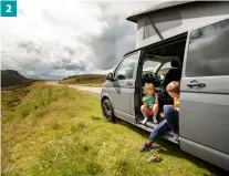  ??  ?? 2 3
2 The kids enjoy spending time in the completed ’van
3 Plenty of room for a growing family to take their leisure