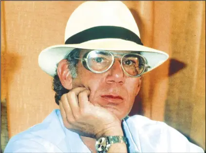  ?? AP PHOTO/FILE ?? American film director, writer and producer Bob Rafelson, a co-creator of “The Monkees,” who became an influentia­l figure in the New Hollywood era of the 1970s, died at his home in Aspen, Colo., Saturday, surrounded by his family. He was 89.