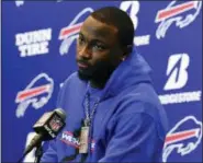  ?? RICH BARNES — THE ASSOCIATED PRESS FILE ?? LeSean McCoy says an allegation posted on social media accusing him of bloodying his former girlfriend’s face is baseless and false.
