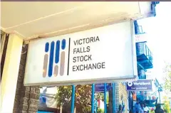  ?? ?? Shares on the Victoria Falls Exchange are expected to preserve value for unit holders