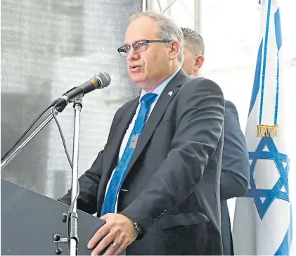  ?? ?? Embajador. De Israel en Buenos Aires, Eyal Sela. El diplomátic­o desembarcó aquí en 2022.
