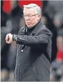  ??  ?? Sir Alex Ferguson says players are not properly prepared to become managers.