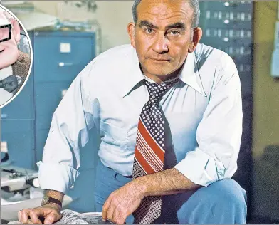  ??  ?? REVERED: Ed Asner starred as Lou Grant in “The Mary Tyler Moore Show” and Carl Fredrickse­n in 2009’s “Up.”