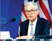  ?? ?? Powell: ‘Lack of progress’ on inflation