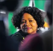  ??  ?? IN NO HURRY: Speaker Baleka Mbete is mulling report, it’s not collecting dust, says spokespers­on.