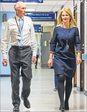  ??  ?? Professor John Connell and Lesley Mclay, above, left NHS Tayside this year, after the charity scandal while resignatio­ns of Doug Cross, top, Stephen Hay, below, and Munwar Hussain can be revealed today