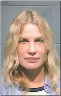  ??  ?? This booking photo provided by the Wood County Sheriff shows actress
Daryl Hannah after her arrest.