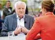  ?? Foto: dpa ?? Horst Seehofer am Sonntag im ZDF Sommerinte­rview.