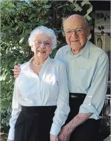  ??  ?? Wilf and Nora Reck, longtime Grand River Hospital volunteers.