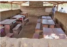  ?? FOTO: VEREIN „SULZBACH HILFT BENIN“ ?? Mithilfe des Sulzbacher Vereins konnte auch diese Schule im afrikanisc­hen Benin errichtet werden.