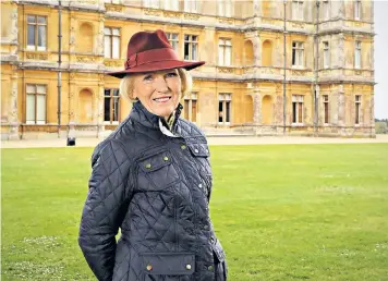  ??  ?? Mary Berry explores Highclere Castle, above; Hayley Atwell stars in Howards End, below, left