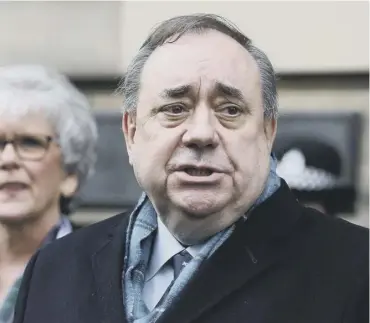  ?? ?? The Scottish Government overhauled its complaints procedures following the Alex Salmond case