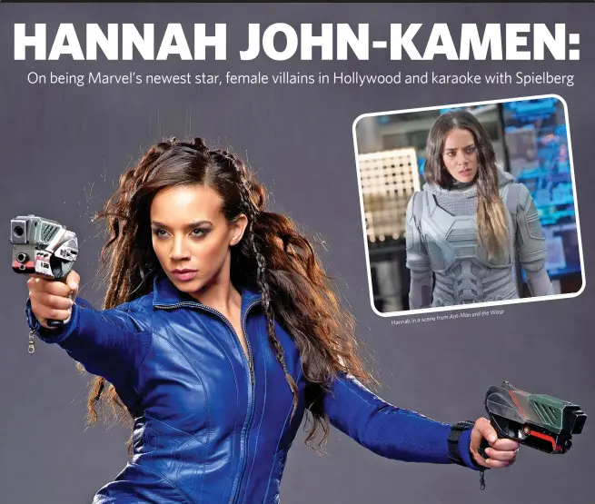 Ant-Man and the Wasp' Star Hannah John-Kamen on Ghost and Steven Spielberg