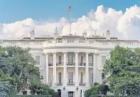  ??  ?? The Double Scottish Rose features on the White House