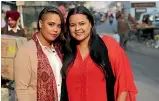  ??  ?? Former MasterChef New Zealand winners Karena and Kasey Te AwaBird return with their own series on Sunday.