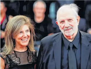  ?? NARDI/REUTERS ?? Director Brian De Palma and editor Susan Lehman arrive at the 76th Venice Film Festival in Venice, Italy, last month.YARA