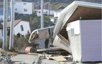  ?? JOHN MORRIS/REUTERS ?? Ciudades enteras han sido arrasadas por fenómenos