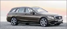  ??  ?? Mercedes will have the compact premium wagon market all to itself with its new big-booted C.