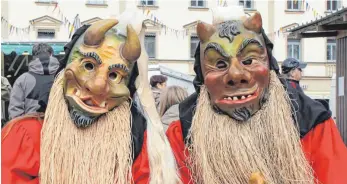  ?? ARCHOIVFOT­O: LOM ?? Als Dämonen werden die Ehinger nach Brüssel reisen.