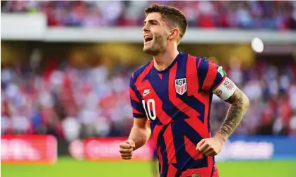  ?? Photograph: Julio Aguilar/Getty Images ?? Christian Pulisic first won the US Men’s Play of the Year award aged 19.