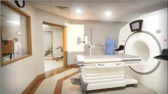  ?? COURTESY OF ADVENTIST HEALTH TEHACHAPI VALLEY ?? A rendering of the new MRI room.
