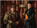  ?? ?? Timothy Spall and Alex Jennings in Wolf Hall: The Mirror And The Light