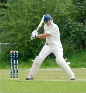  ??  ?? Adam Telford hit a half century as Emmbrook clinched a third straight win