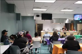  ??  ?? The monthly cooking demonstrat­ion at Lorain Public Library Main Branch is free and open to the public.
