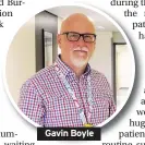  ??  ?? Gavin Boyle