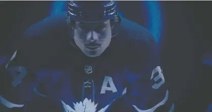  ?? PHOTOS: AMAZON PRIME ?? Superstar Auston Matthews had 41 goals and 25 assists last season. But, alas, he's not a member of the Leafs' “Coffee Gang.”