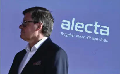  ?? ?? Kenneth Bengtsson, överstyrel­sens ordförande för Alecta och även valberedni­ngens ordförande.