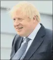  ??  ?? HOLDS KEY PM Boris Johnson