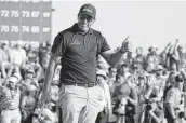  ?? Chris Carlson / Associated Press ?? Phil Mickelson managed to turn back the clock and win the PGA Championsh­ip in May at age 50.