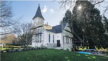  ?? — ARLEN REDEKOP ?? Richmond’s Minoru Chapel was built in 1891 by Methodist pioneers, moved to Minoru Park in 1968, and has undergone several renovation­s over the years.