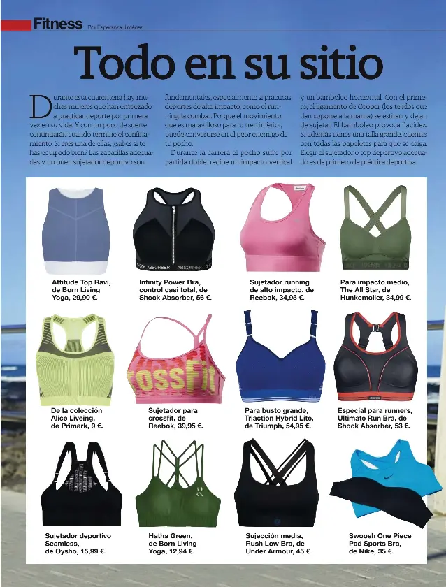 Sujetadores deportivos store primark 2020
