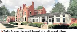  ??  ?? > Tudor Grange House will be part of a retirement village