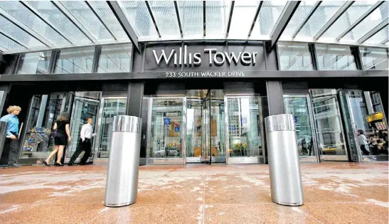  ?? M SPENCER GREEN/AP ?? Las operacione­s de Willis cayeron 2% en las primeras operacione­s de Nueva York.