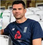  ??  ?? Lancashire seamer Jimmy Anderson