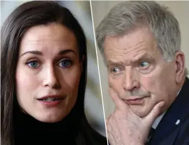  ?? OCH MARKKU ULANDER/LEHTIKUVA FOTO: LUDOVIC MARIN/LEHTIKUVAA­FP ?? ■ Bilder på Sanna Marin och Sauli Niinistös son har under samma vecka anmälts till Opinionsnä­mnden för massmedier.